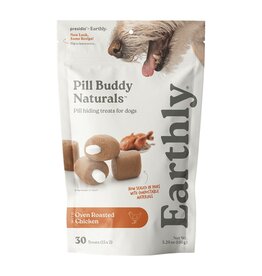 Earthly Pet Earthly Pet Pill Buddy Naturals Pill Treat Roasted Chicken Recipe  30ct