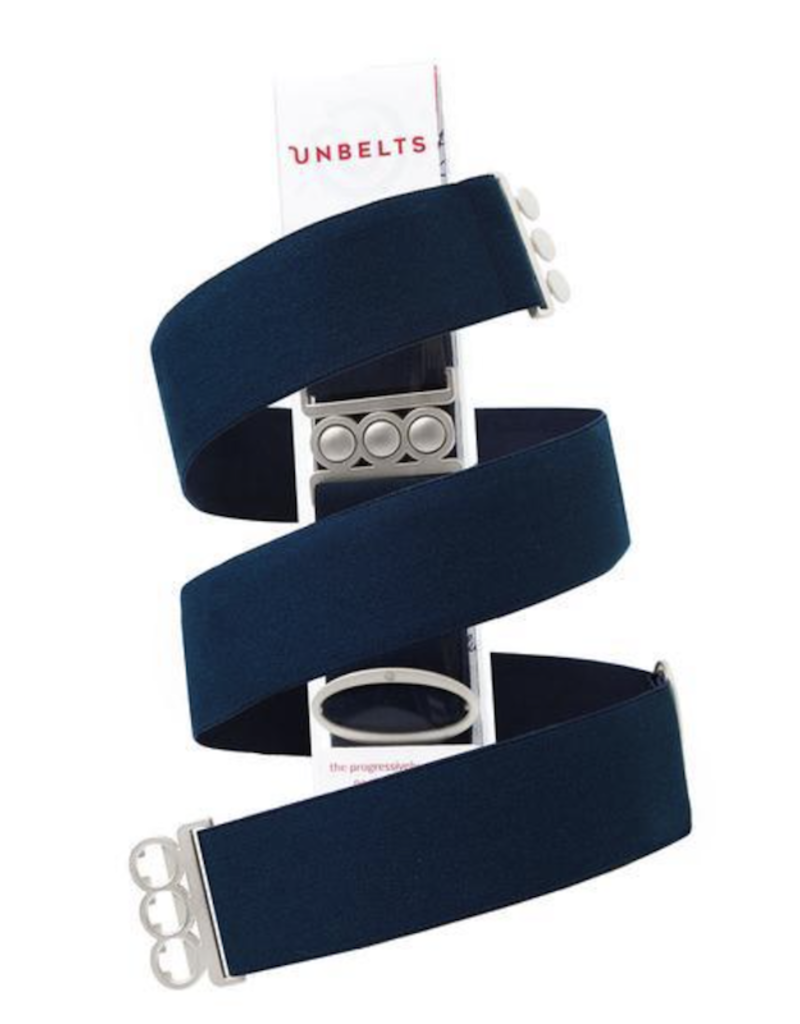 Unbelts UNBELTS - Jet Black/Gold Buckle