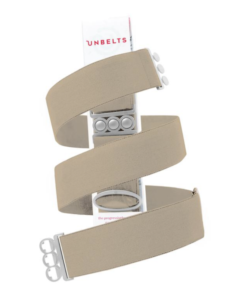 Unbelts UNBELTS - Jet Black/Gold Buckle