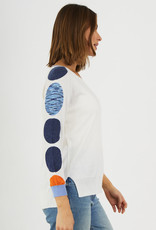 Zaket and Plover Spot Sleeve Sweater