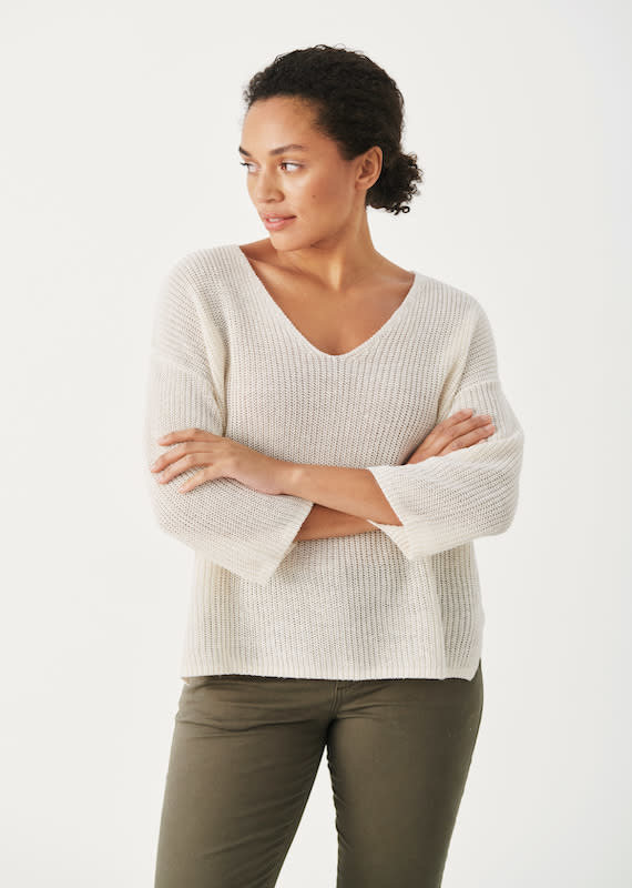 Part Two Netrona Linen Sweater