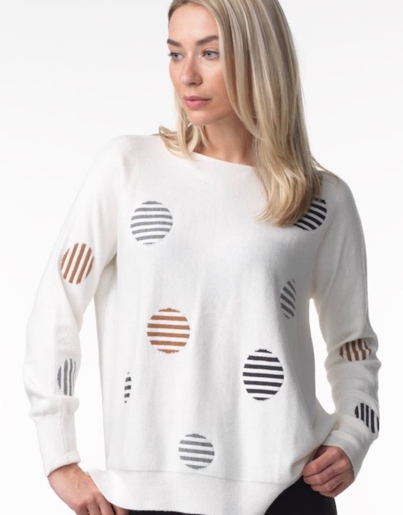 Zaket and Plover Stripe Spot Sweater
