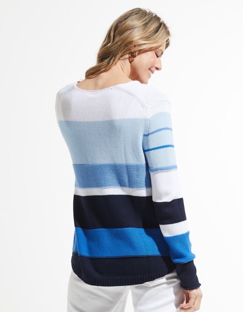 Zaket and Plover CHUNKY COTTON V Sweater