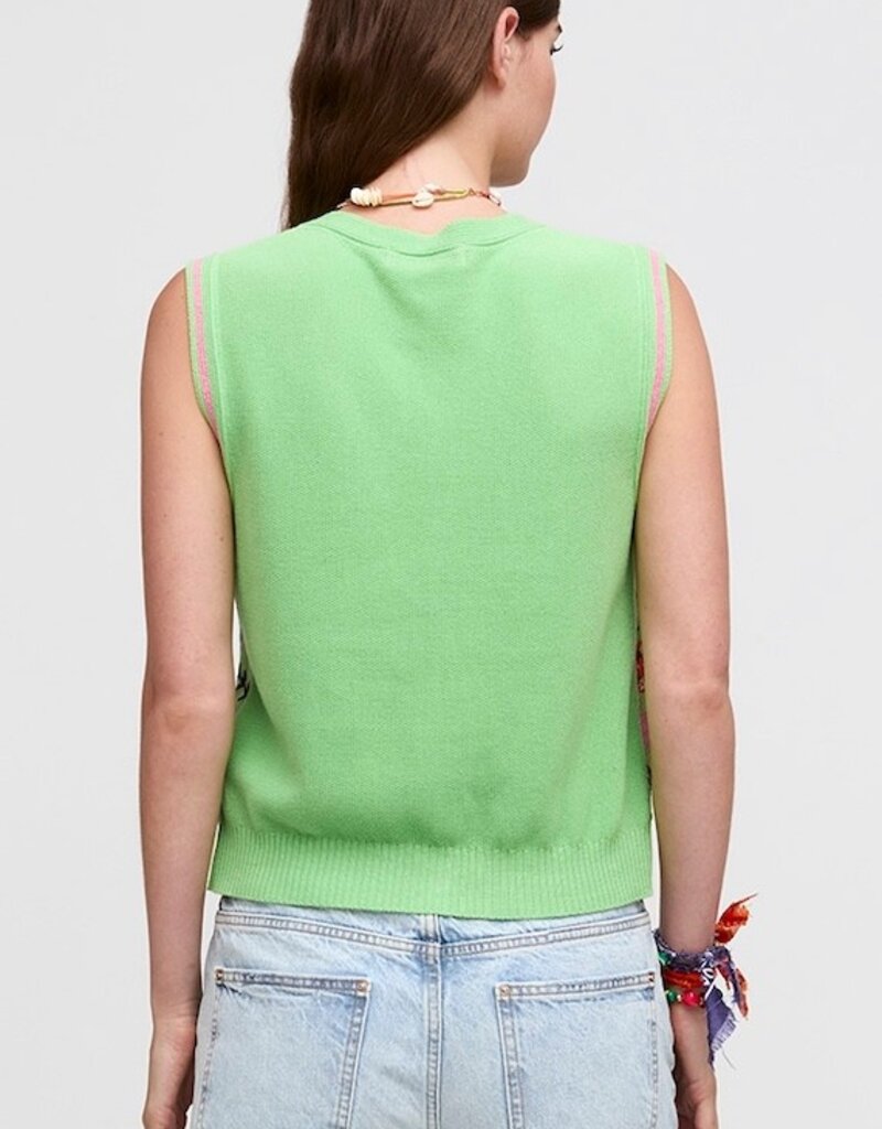 Aldo Martins COCO Floral Knit Vest