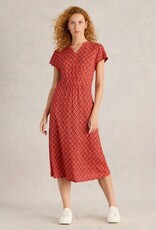 White Stuff ELLIE Linen Jersey Dress