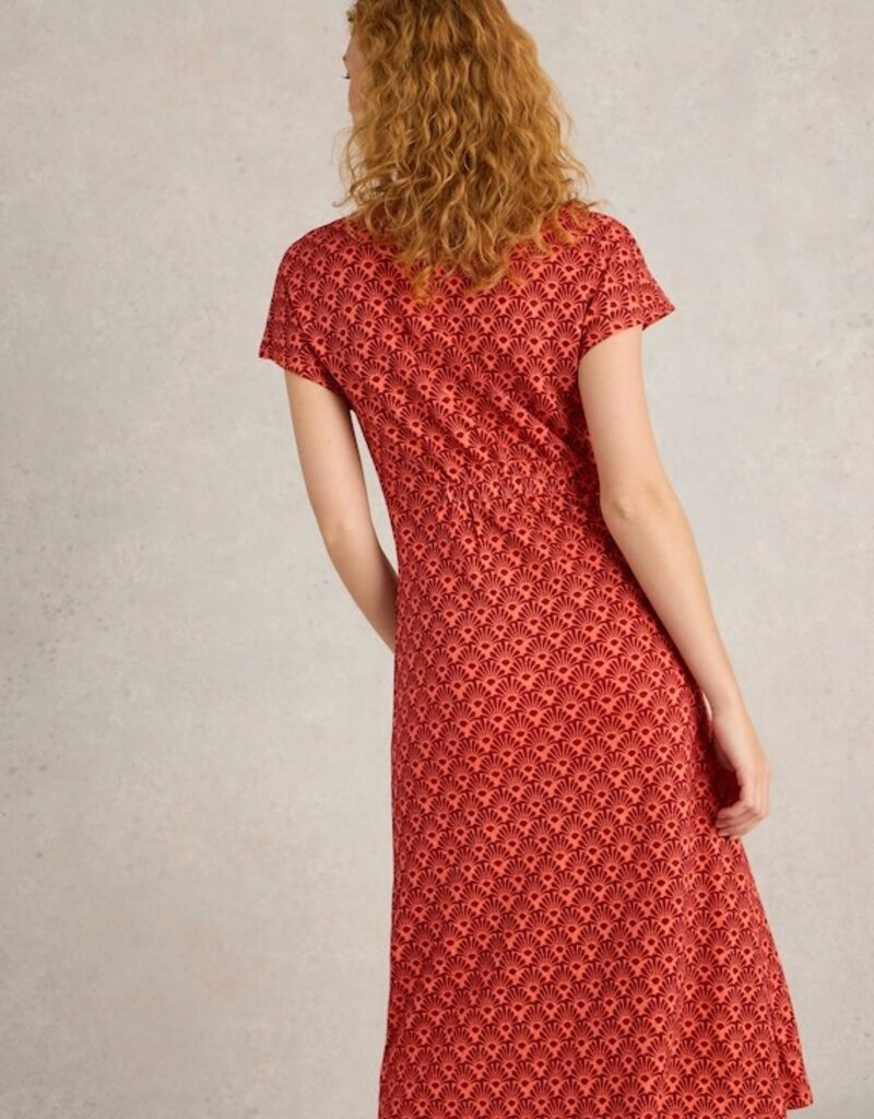 White Stuff ELLIE Linen Jersey Dress