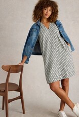 White Stuff LINDSAY Linen Blend Dress