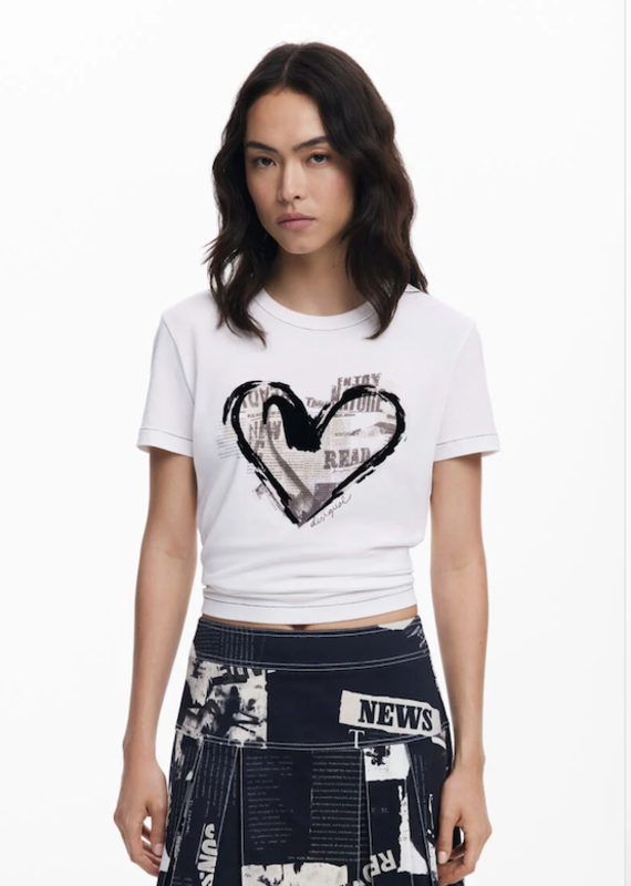 LETTER CORE Heart T-Shirt