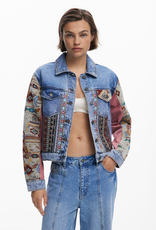 BOHO Embroidered Jean Jacket