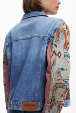 BOHO Embroidered Jean Jacket