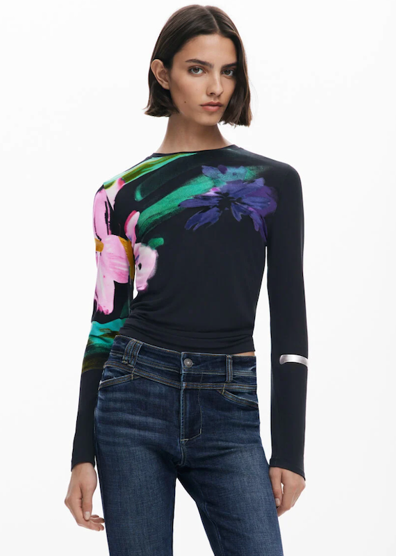 LENA Flower Long Sleeve