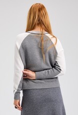 Zaket and Plover PANELLED CARDIGAN