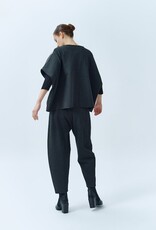 IGOR BETTA Single Btn Cap Silver Striped Front Coat