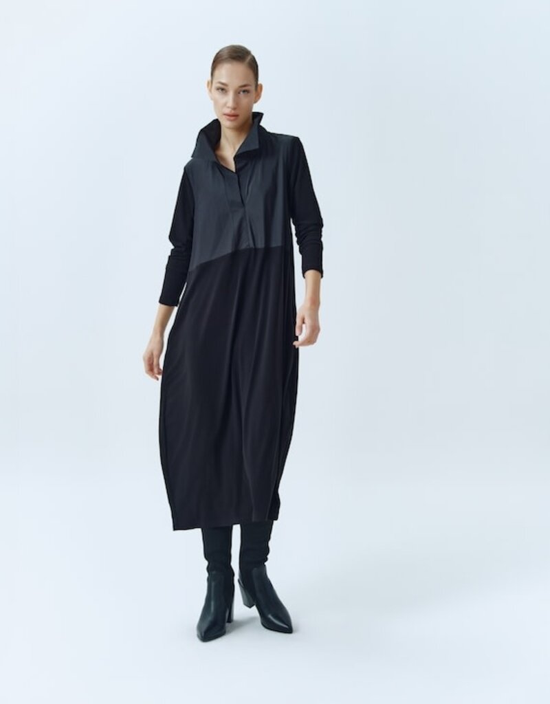 IGOR PEGASUS Jersey Dress W/Tech Collar