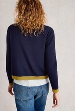 White Stuff CHARLOTTE Trim Neck Cardigan