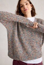 White Stuff TEXTURED V-Neck Sweater