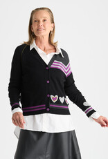 Zaket and Plover ZP Hearts Cardigan