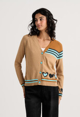 Zaket and Plover ZP Hearts Cardigan