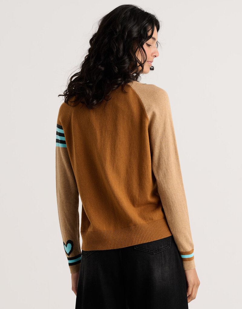 Zaket and Plover ZP Hearts Cardigan