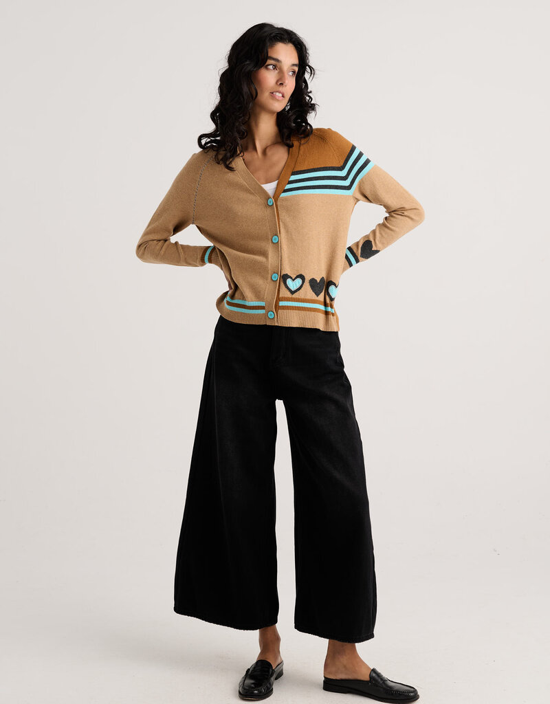 Zaket and Plover ZP Hearts Cardigan