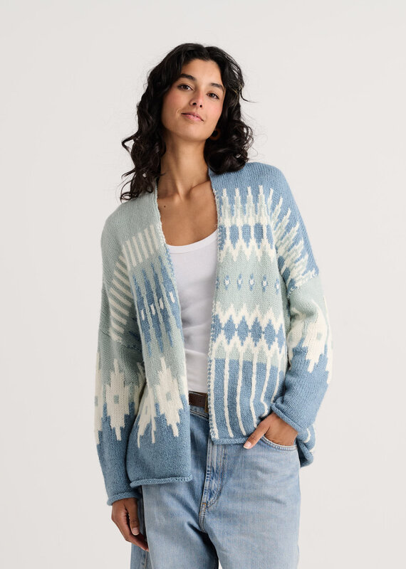 Zaket and Plover ZP Jacquard Cardigan
