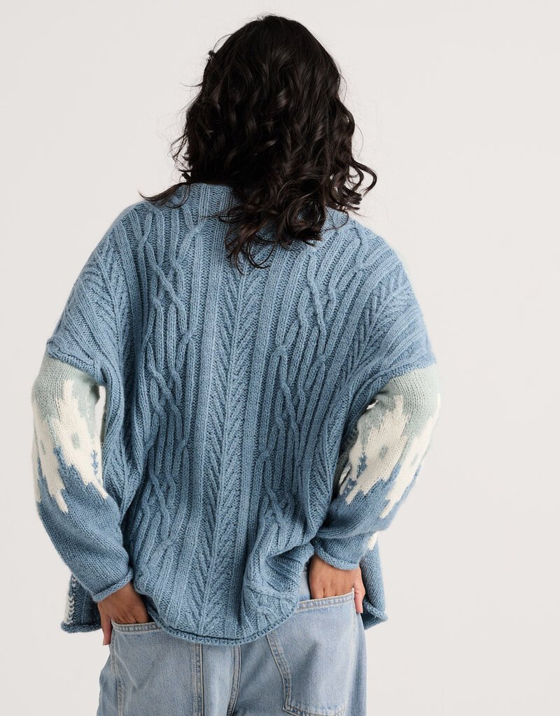 Zaket and Plover ZP Jacquard Cardigan