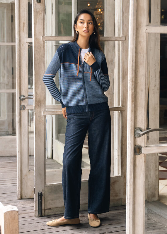Zaket and Plover ZP Knit Zip Cardigan