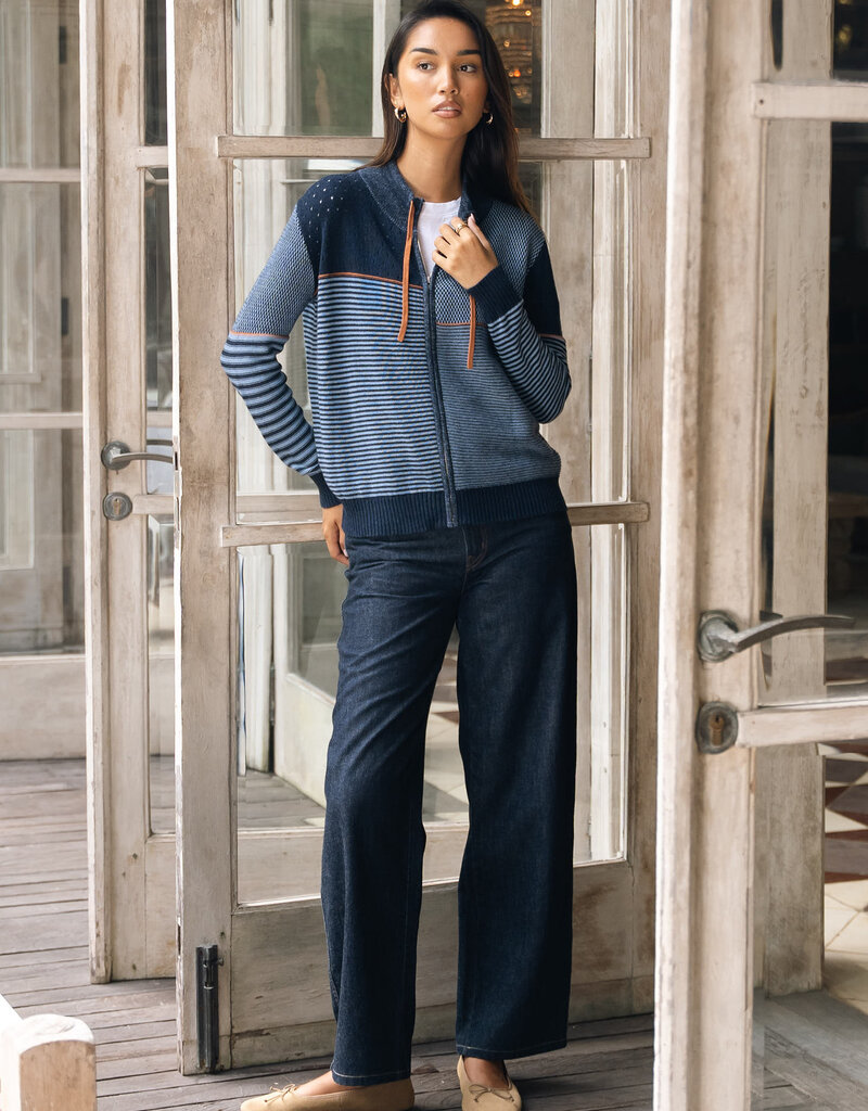 Zaket and Plover ZP Knit Zip Cardigan