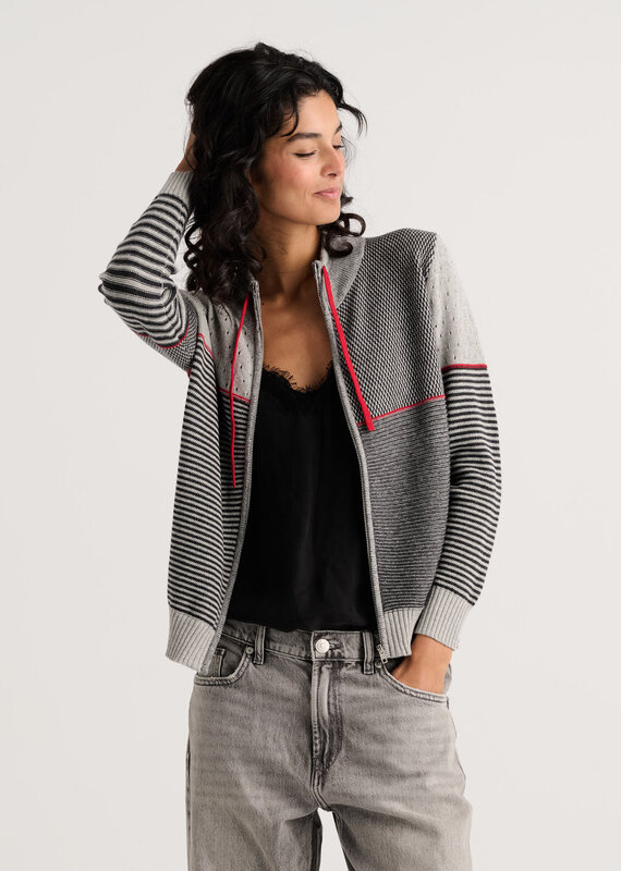 Zaket and Plover ZP Knit Zip Cardigan