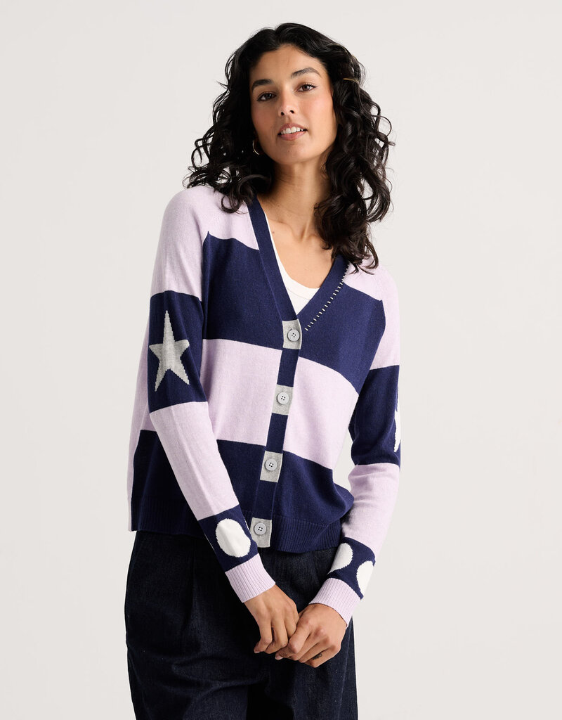 Zaket and Plover ZP Stars and Spots Cardigan