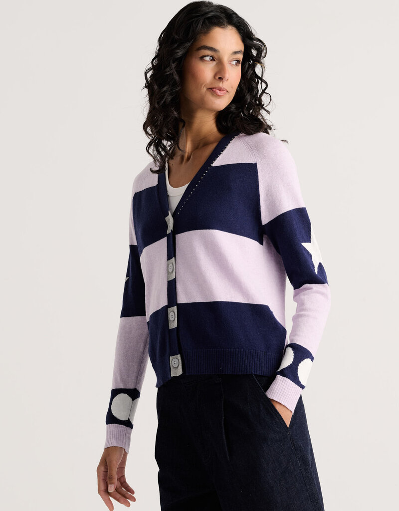 Zaket and Plover ZP Stars and Spots Cardigan