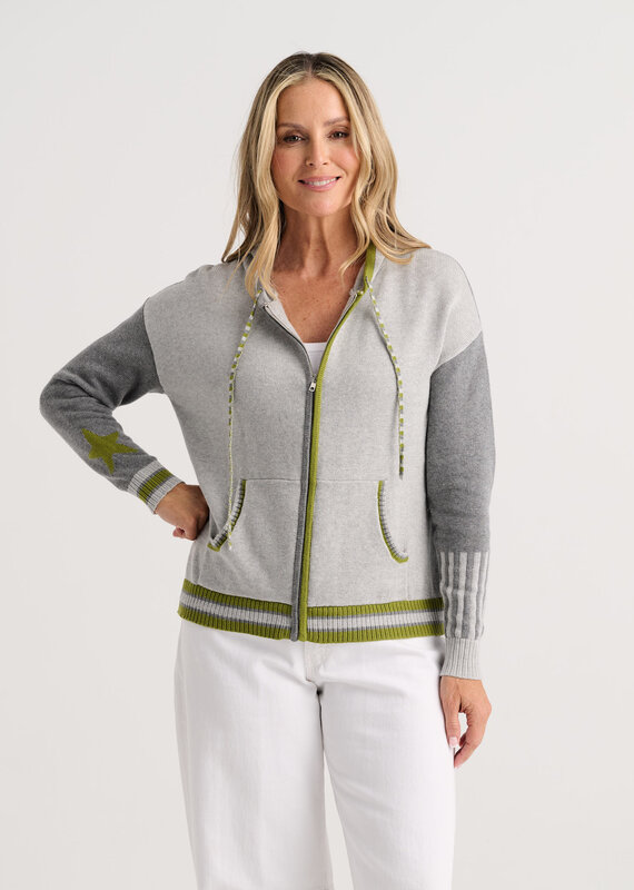 Zaket and Plover ZP Stars Zip Hoodie