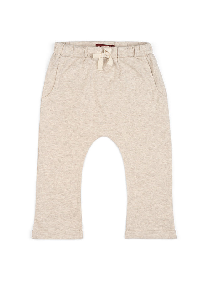 Organic Cotton Jogger - Oatmeal