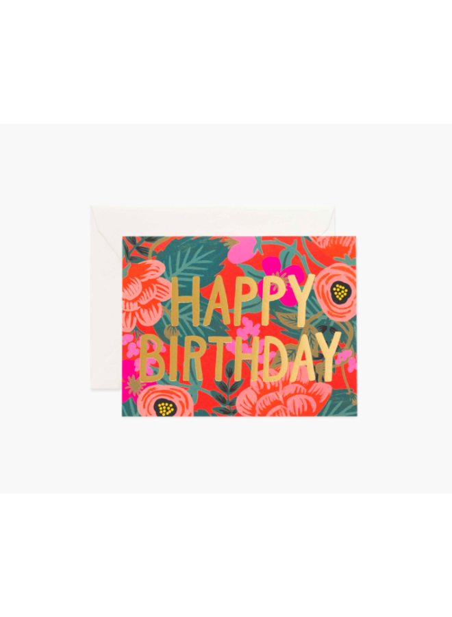 Rifle Paper Co Card - Poppy Birthday