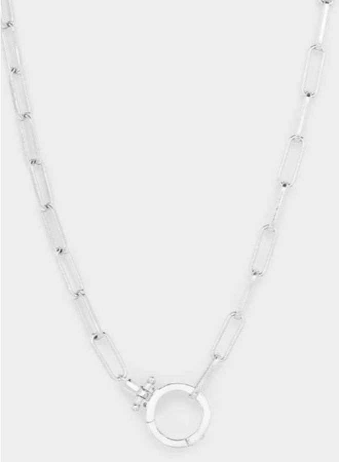 Parker Silver Necklace - By Gorjana