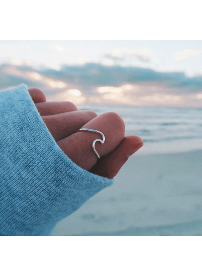 Pura Vida Wave Ring