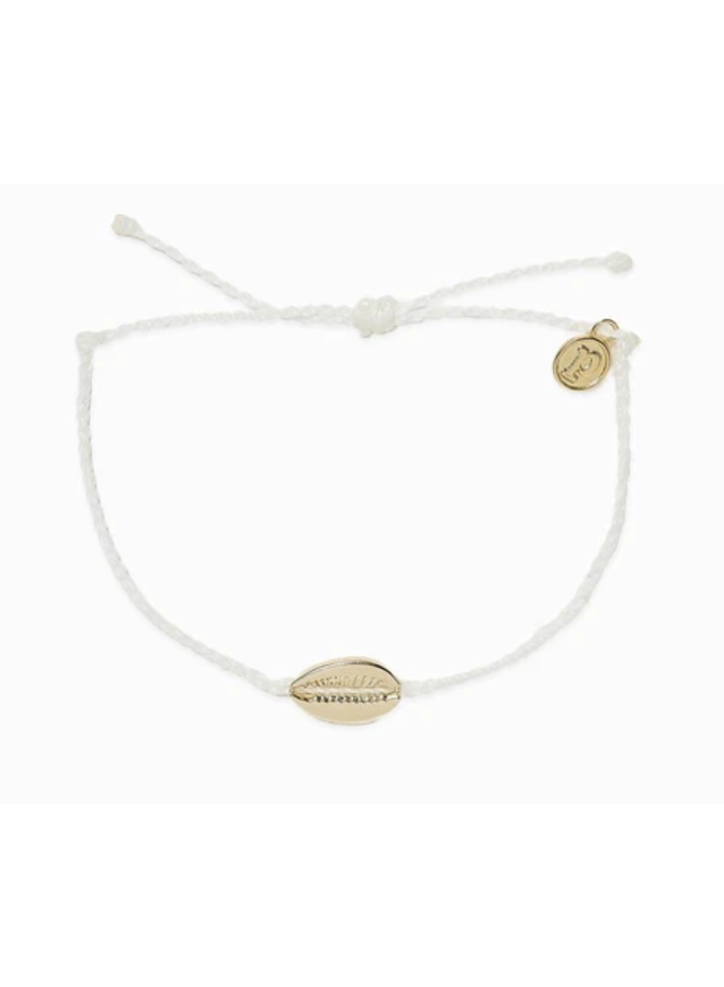 Cowrie Shell Bracelet: Black - Bracelets