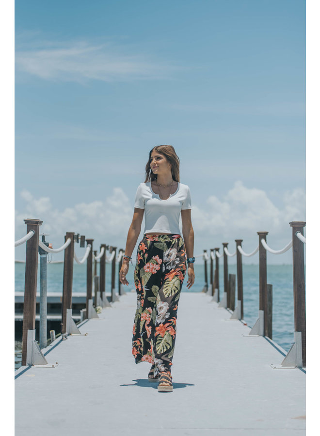 High Waisted Tropical Pants By Entro