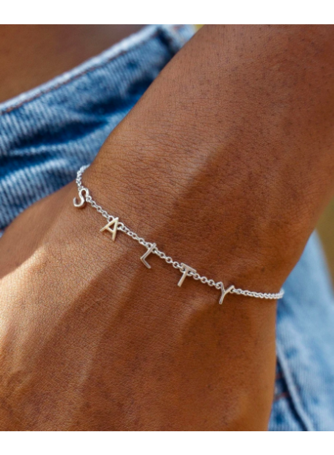 Pura Vida Silver Salty Chain Bracelet Miss Monroe Boutique