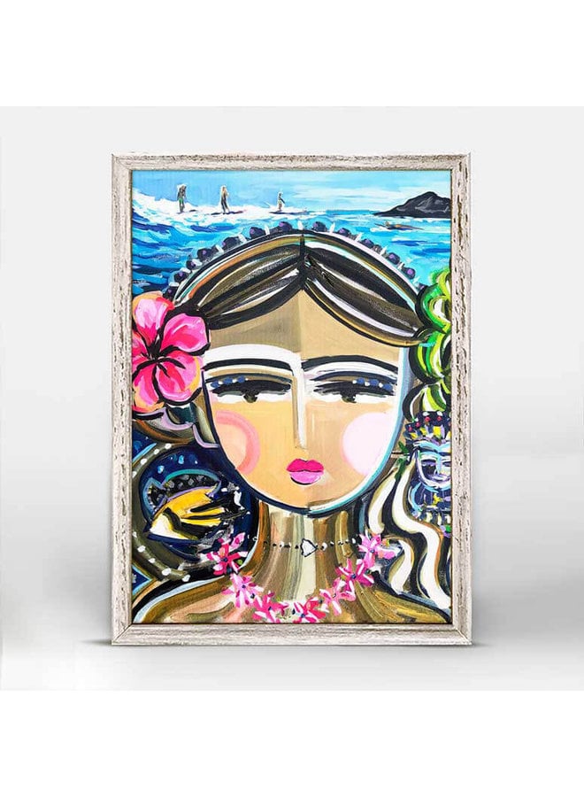 She Is Fierce - Hawaii 5x7 Mini Wall Art
