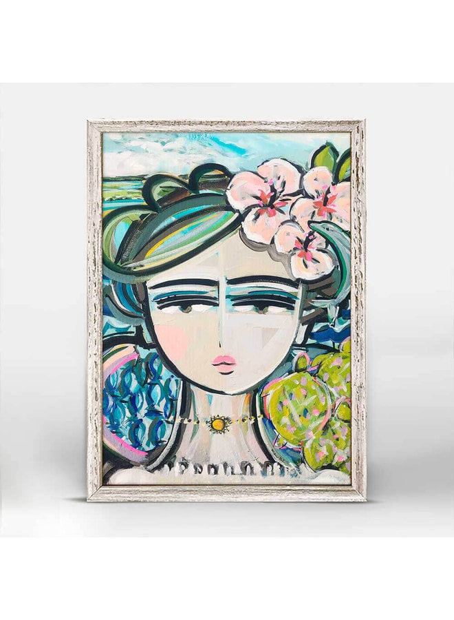 She Is Fierce - Beach 5x7 Mini Wall Art