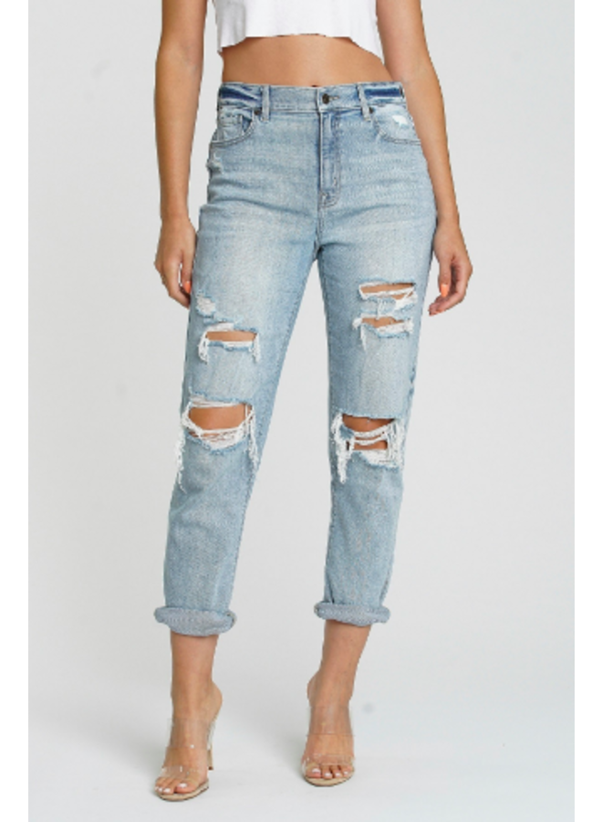 Rocky High Rise Boyfriend Jeans by Eunina -It's Complicated