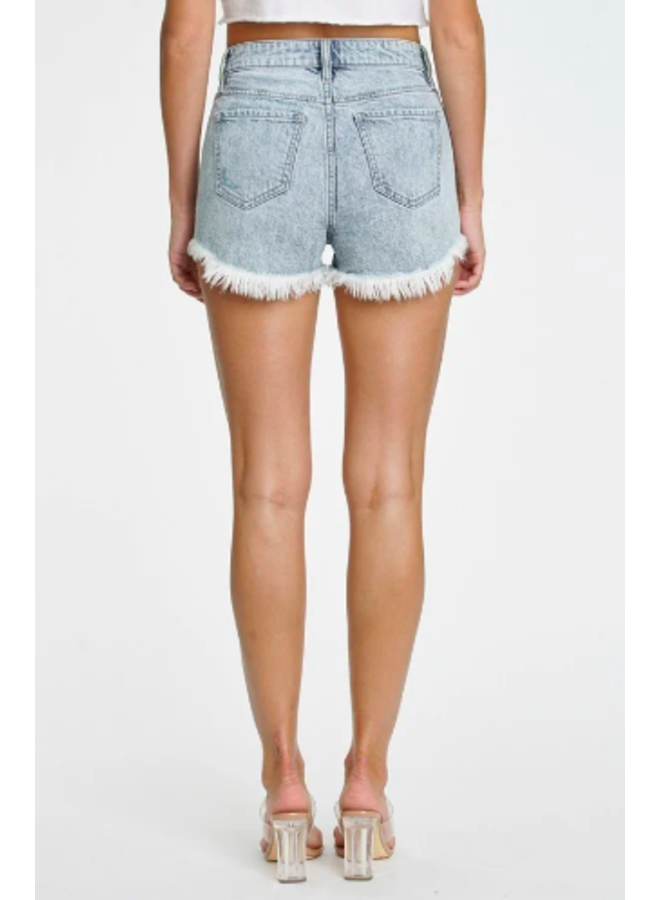 Lulu High Rise Cut Off Shorts by Eunina - Hooked MD