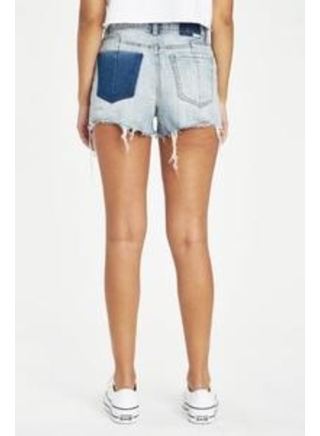 Troublemaker High Rise Jean Shorts by Daze - For Life