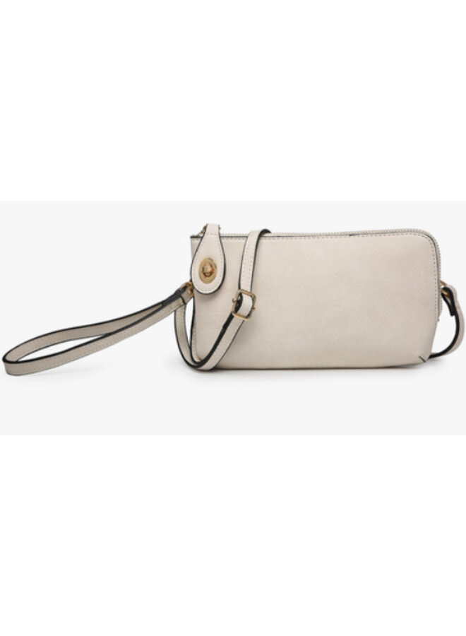 Kendall Convertible Cross Body Purse or Wristlet  -  Cotton