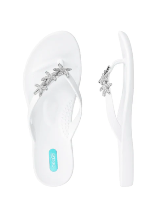 Starfish flip flops deals