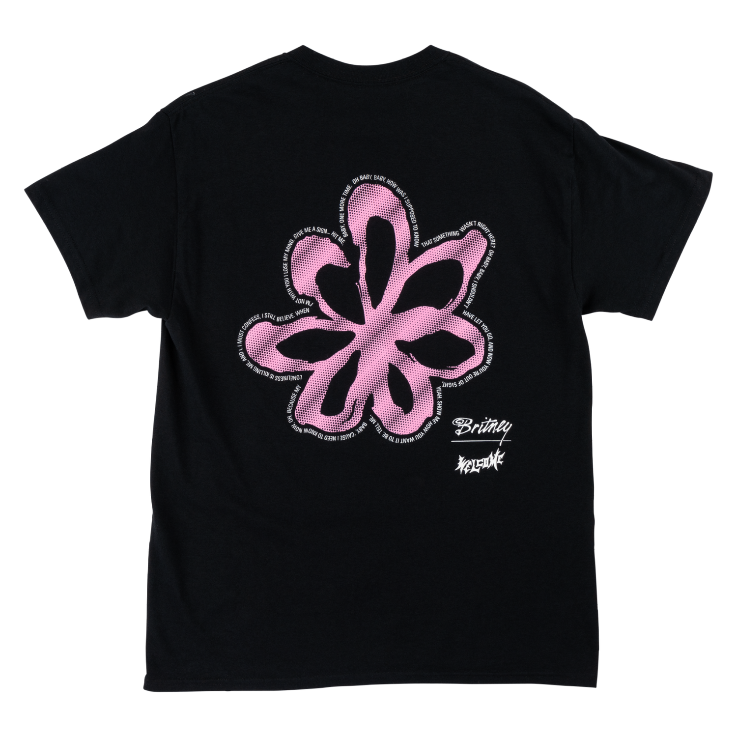 Floral Kill Me (White Font) T-Shirt Floral Kill Me (White Font) T-Shirt