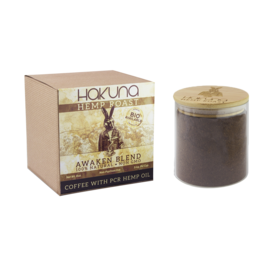 hakuna HAKUNA - AWAKEN HEMP ROAST - 8 OZ BAMBOO JAR