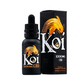 CBD KOI VANILLA CARAMEL CUSTARD 250MG - E LIQUID