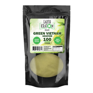 EARTH KRATOM EARTH KRATOM - GREEN VIETNAM - 100 G POWDER